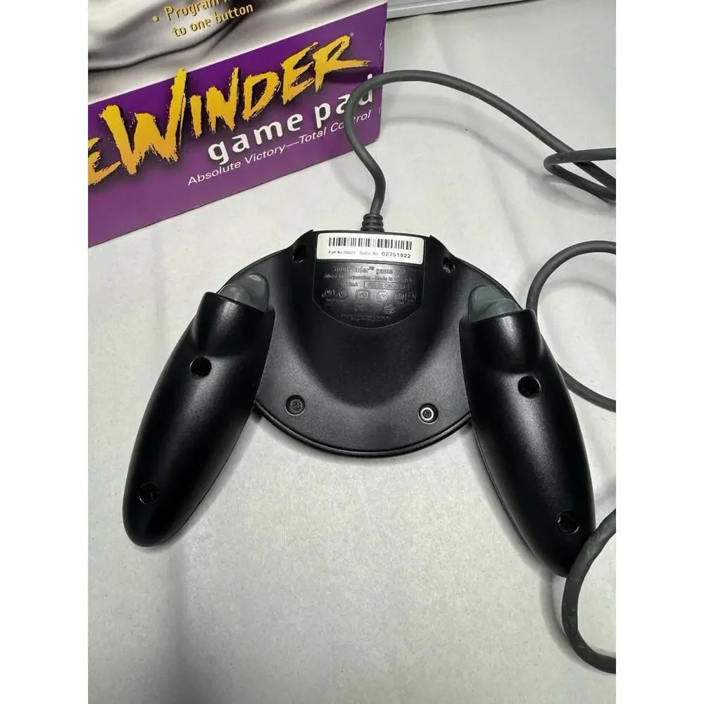 Microsoft SideWinder Game Pad Vintage PC USB Controller w/ Original Box 1996